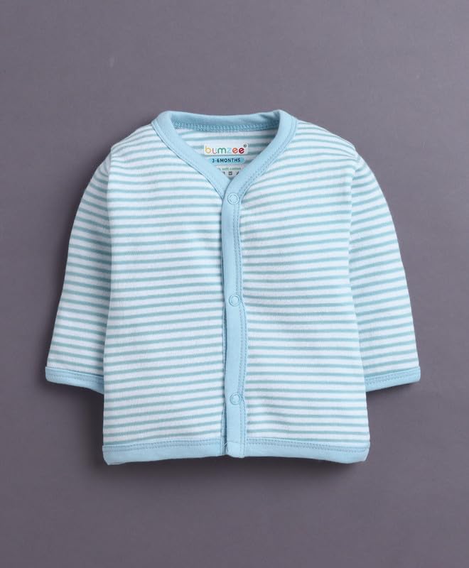 Image of BUMZEE Boys Regular Fit Full Sleeves Round Neck Cotton Jablas,Pack of 3