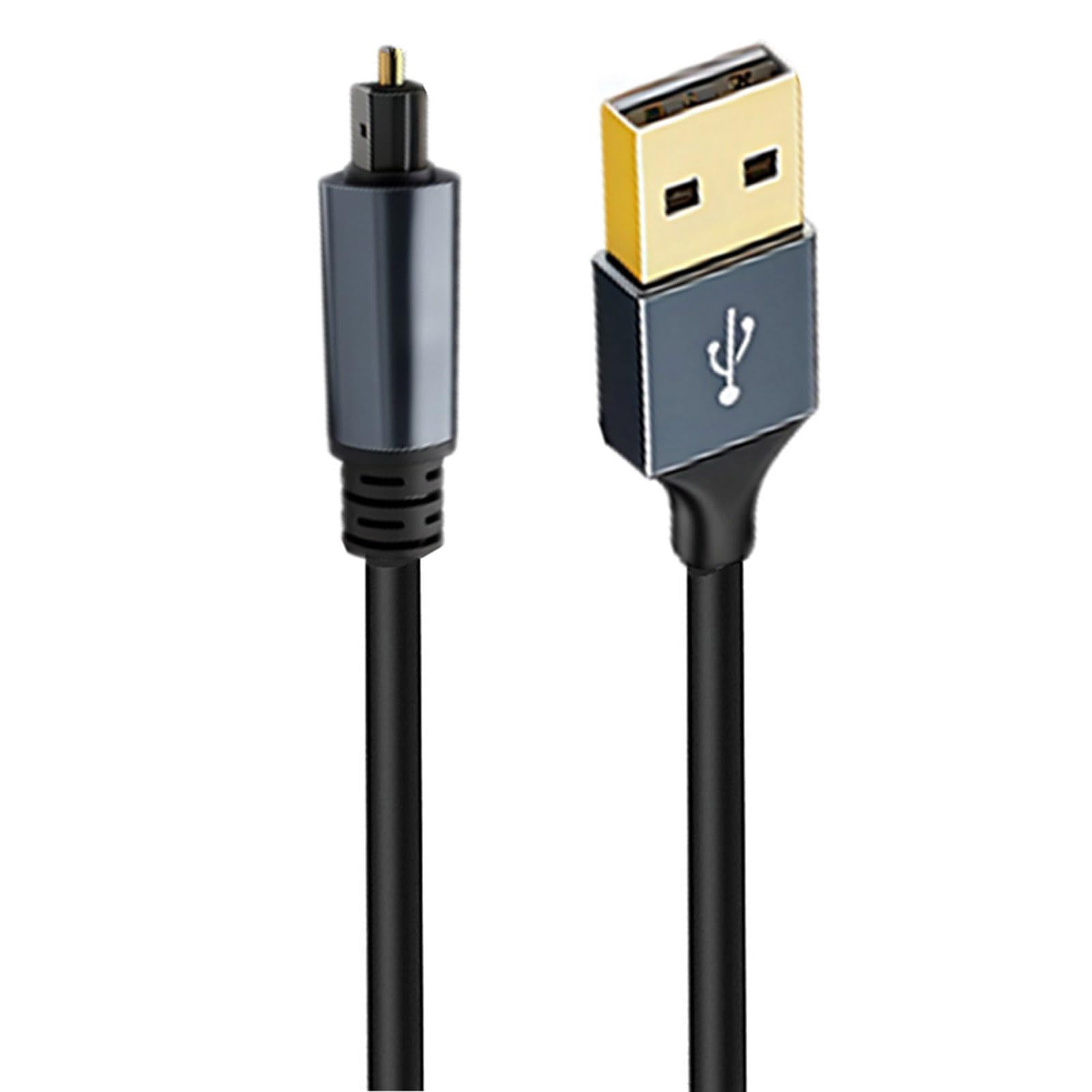 Adattatore ottico USB SPDIF convertitore in fibra digitale per altoparlanti home theater e connettività del computer portatile Adattatore audio da USB a ottico