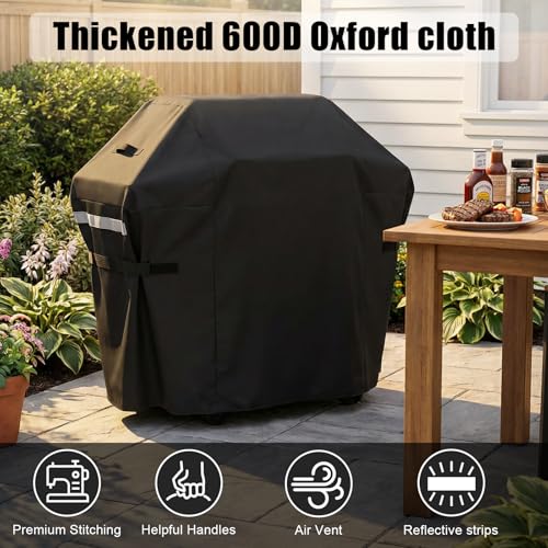Image of 51 Inch Grill Cover for Weber Spirit 300 /Spirit 400 Series Grills