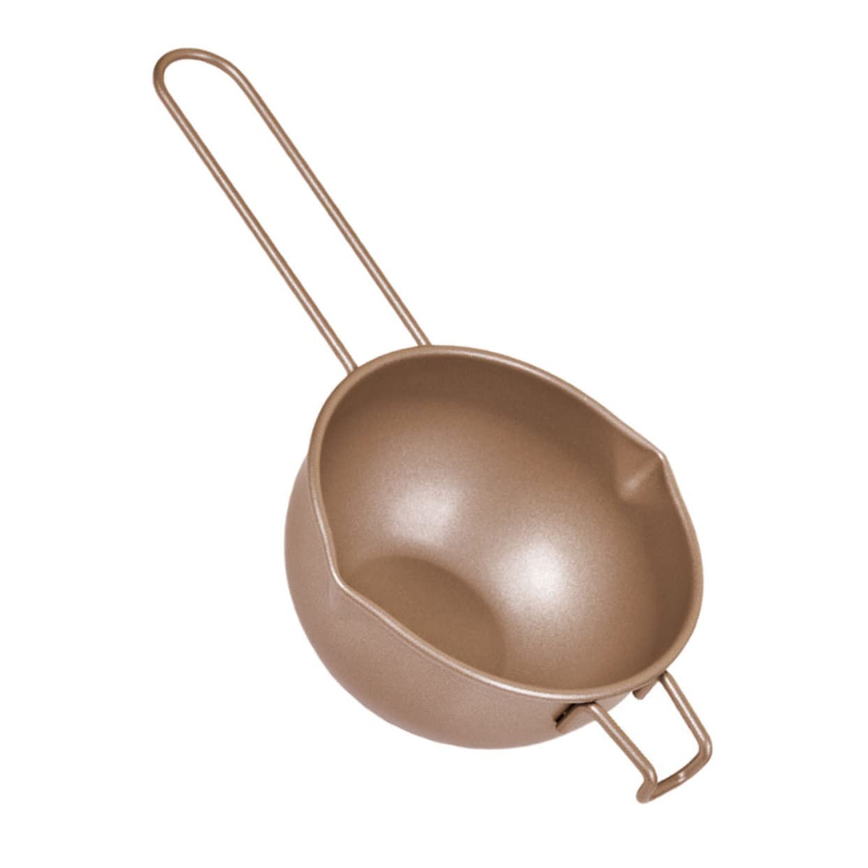 CIYODO Butter Melting Pot Chocolate Pot Handle Milk Heating Bowl Comfortable to Hold Compact for Storage