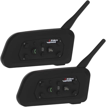 Amazon Co Jp インカム バイク インカム V6バイク用品 無線機 6名ライダー 10m使用可能 バイク インカム バイク インカム Bluetooth インカム ハンズフリー通話 ブルートゥース 防水 安定な信号転送 音楽 通話 日本語マニュアル付き V6 2台 車 バイク