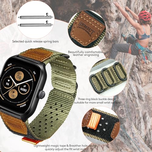 torbollo Watch Bands Compatible with Amazfit GTR Mini/GTS 4/GTS 4 mini/GTS 3/GTS/GTS2/GTS 2e/GTS 2 mini - Image 4