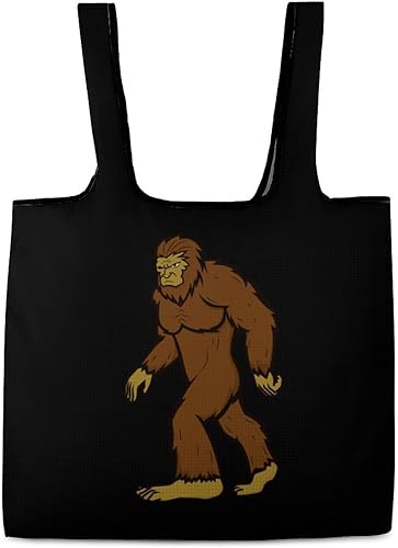 Miniatura 1 de Bigfoot - Bolsa de compras plegable para almacenamiento de comestibles, bolsa reutilizable con asas