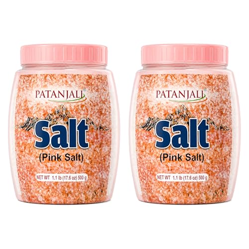 Patanjali Pink Salt (Sendha Namak) Pack de 2 500 g miniatura 1