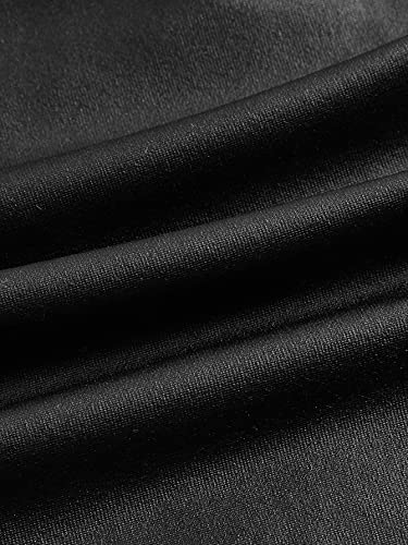 Women's Plus Size Zip Up PU Leather Wide Strap Crop Cami Top Sleeveless Slim Fit Tank Top3