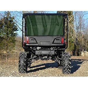 Oh Hey. Green Utv Rear Dust Screen Fits Honda Pioneer 1000-6 By Oh Hey. Powersports 1