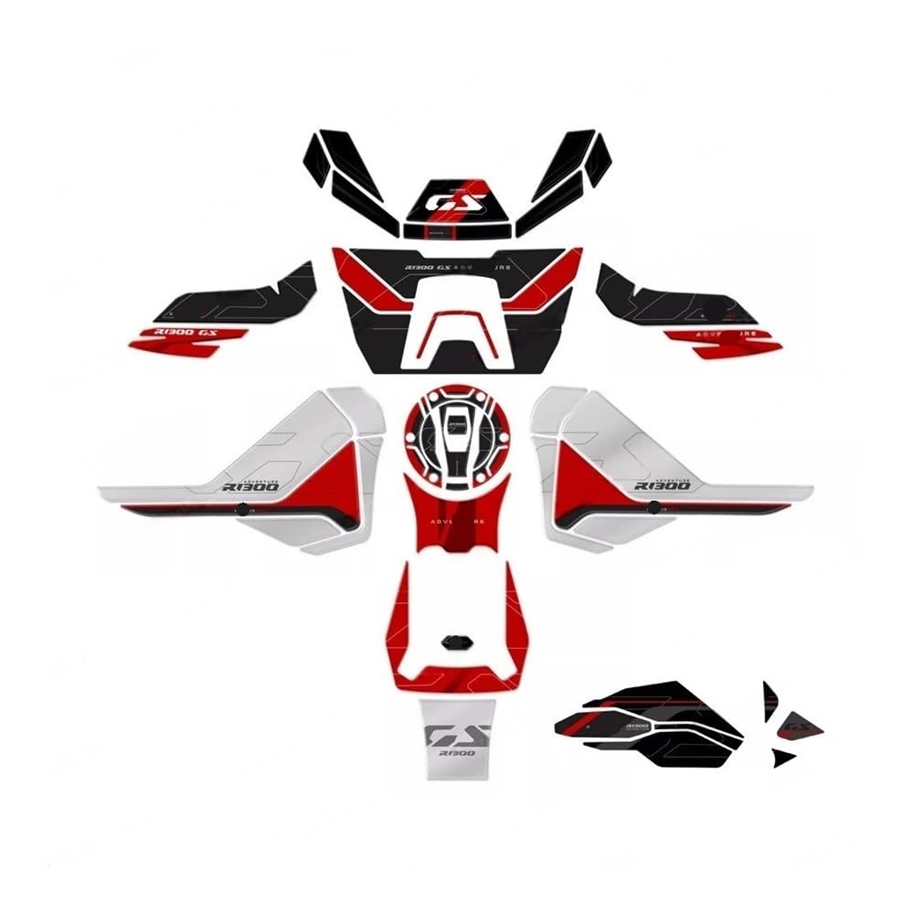 Fuel Tank Protector for R 1300 GS for Adventure R1300GS ADV for Trophy 2025 Motorcycle Epoxy Resin Tank Pad Protection Sticker