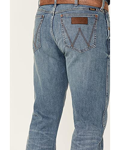 Image of Wrangler Men's Retro Slim Fit Straight Leg Jean