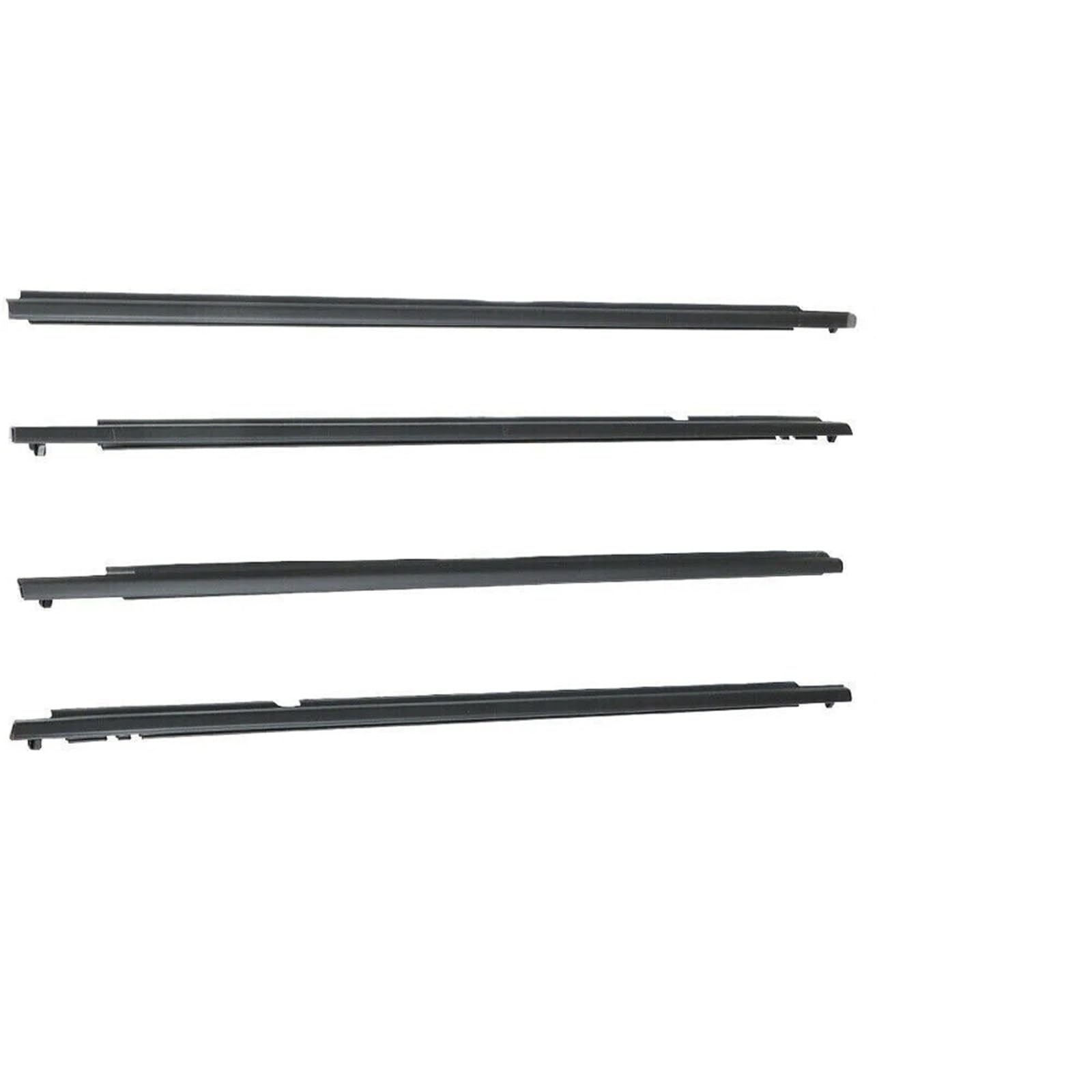 for Toyota for Corolla 2009-2012 Car Outer Windows Rubber Weatherstrip Waterproof Pressure Strip Sealing Belt Moulding Trim Car Door Seal Protector
