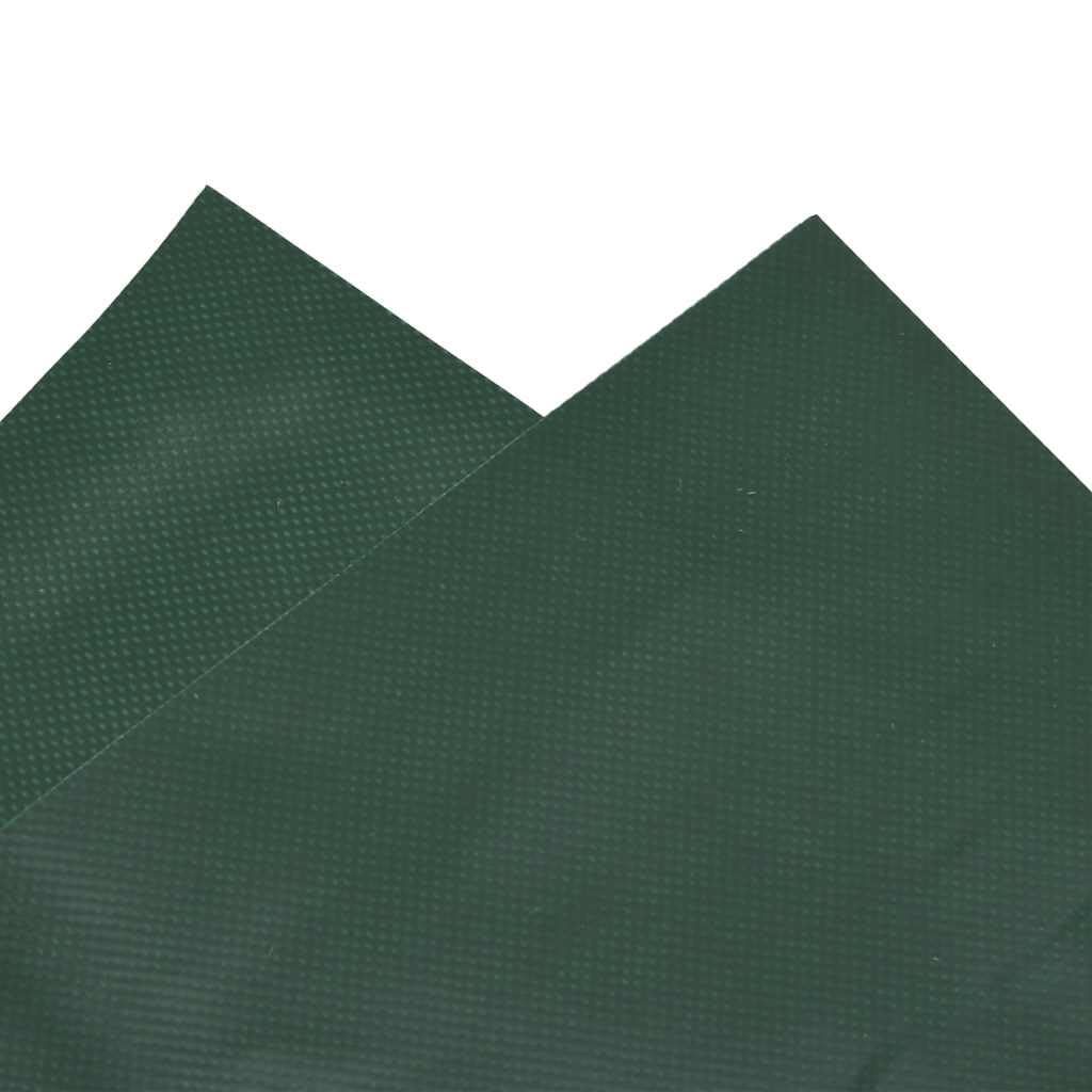 Telone verde rivestito in PVC, 4 x 8 m, 650 g/m², resistente alle intemperie, con occhielli, protezione per mobili da giardino, rimorchi, auto, barca, bicicletta, inverno, resistente ai raggi