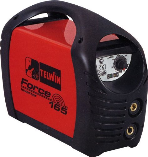 Poste à souder Inverter Telwin mod.Force165 1 6-4,6Kw 5-150Ah avec accessoires