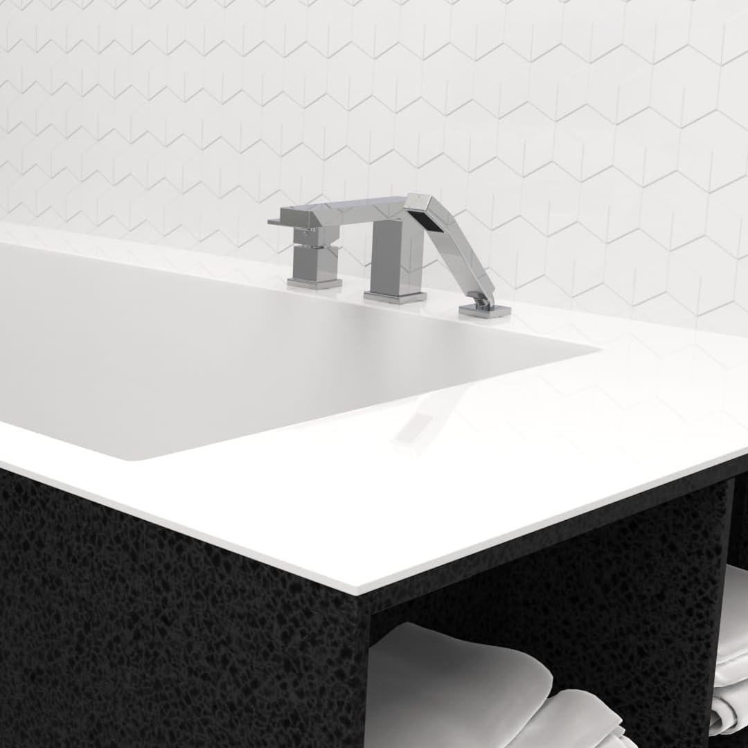 Aqua Vista 10SHO1H-CH-AV Kit De Garniture De Robinet De Baignoire Et De