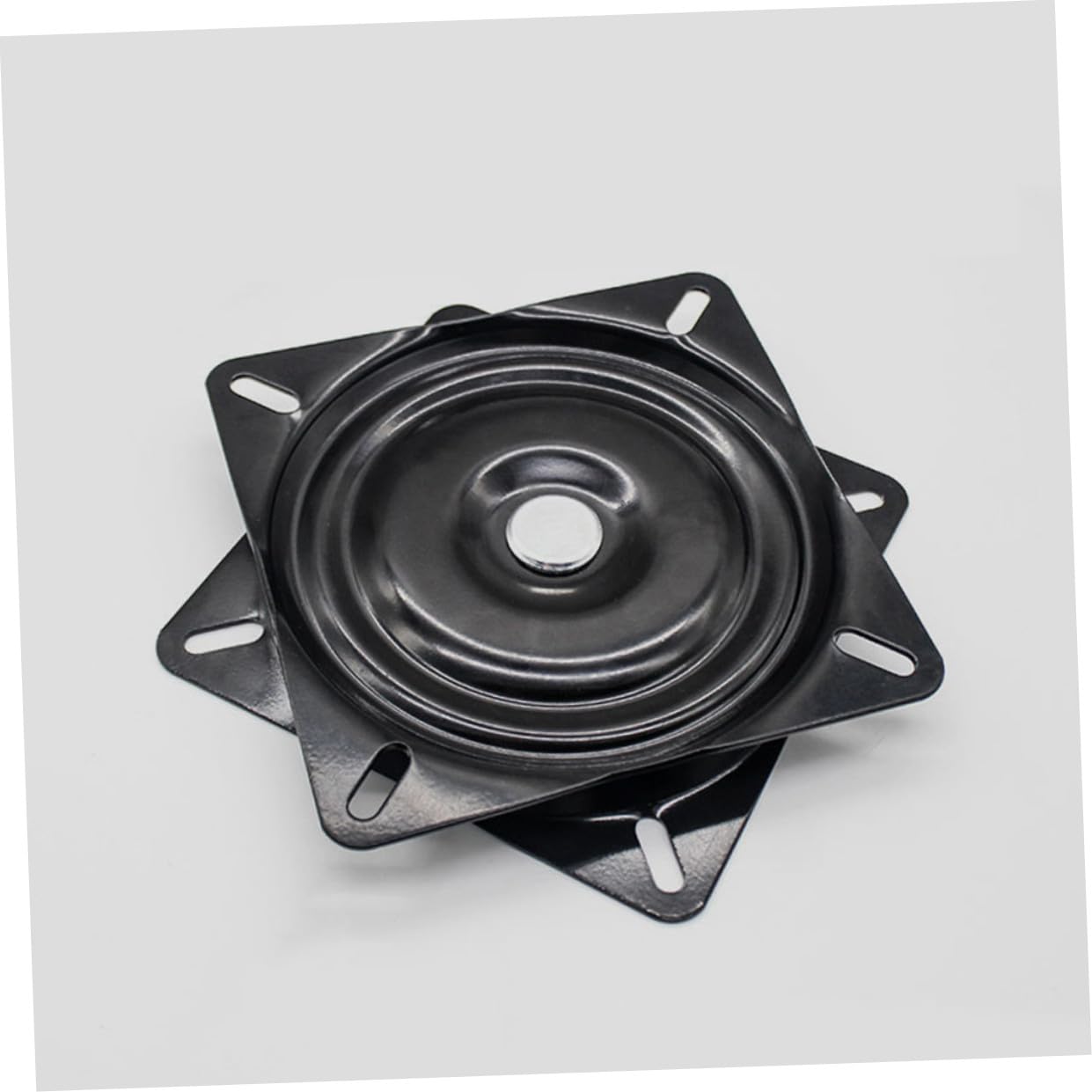 Plateau Tournant 8 Pouces à Roulement à Billes pour Table à Manger et Canapé, Accessoire Métallique Renforcé Adapté la Cuisine Salon