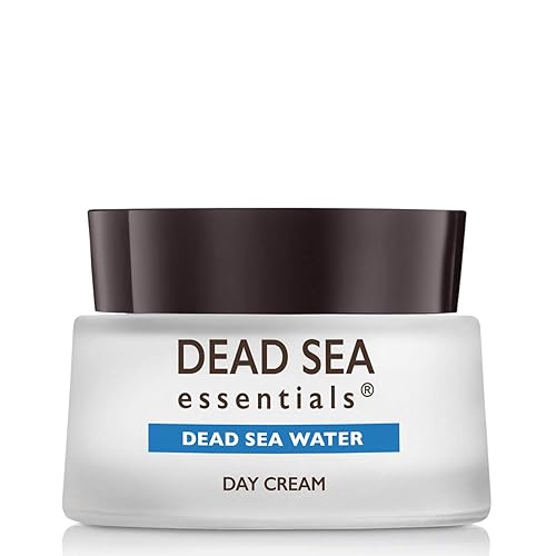 Dead Sea Essentials Crema de día de agua para la cara, hidratante para mujeres, libre de crueldad, 1.69 onzas líquidas, 1.7 fl oz
