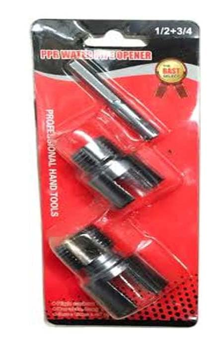 A AND S TOOL® 2Pcs Pipe Threading Die Heads Set, 1/2" & 3/4" Pipe Threader Heads, 2 in 1 Integrated Internal & External Pipe Threading Tool with Hex Shanks for Electric Drill Use-picture-35