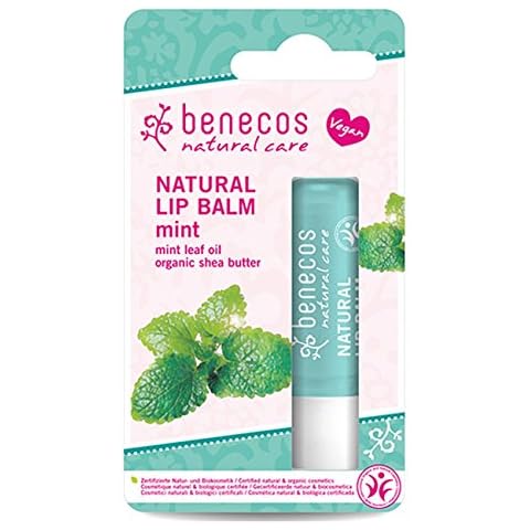 2 x Benecos Natural Vegan Lip Balm Mint 4,8g Cover