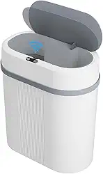 Lixeira Automática 12L com Sensor Inteligente de Movimento – Tampa Automática, Moderna e Higiênica
