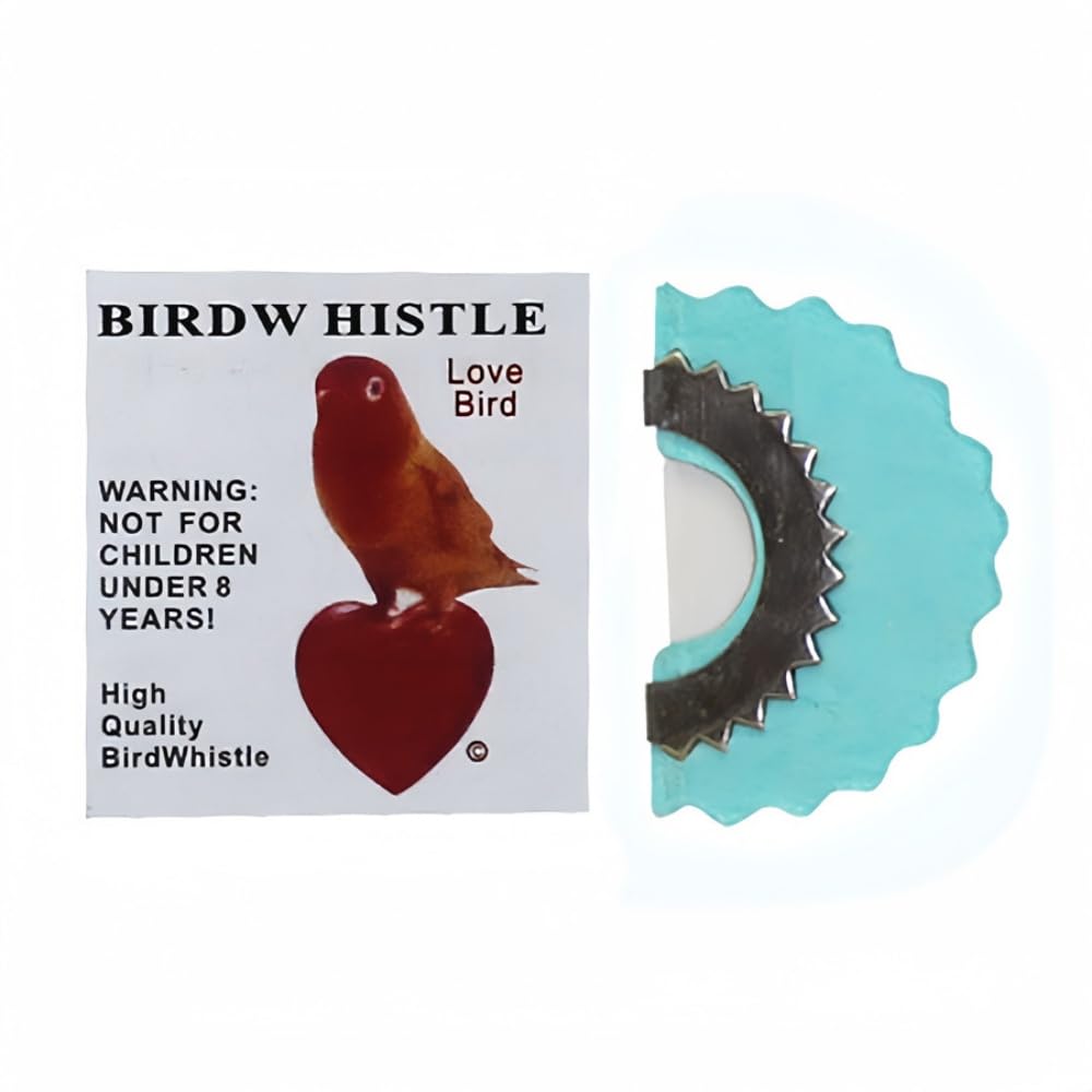 Lot de 5 sifflets pour oiseaux - Sifflets farfelus et magiques - Appelant la langue
