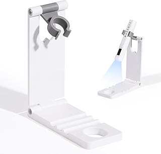 Makartt UV Nail Lamp Stand: Foldable, 360° Adjustable Rotation, Portable, Handsfree, Convenient for Gel Nails Polish Painting Home Salon Manicure