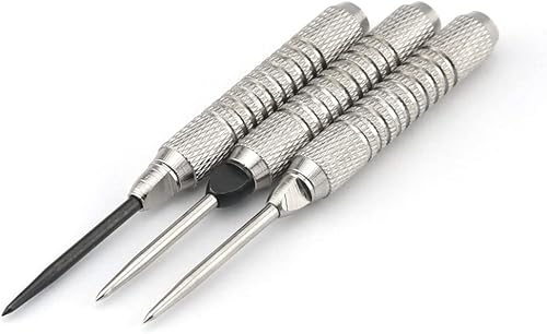 Miniatura 4 de Puntas de dardos de acero, 12 unidades, cabeza plana, punta de acero de dardo reemplazable, 2BA, accesorios de aguja para punta suave, puntas de