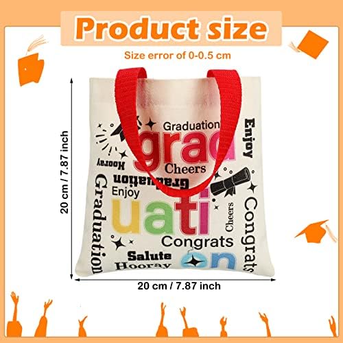 24 Pcs Graduation Totes Graduation Gift Bags Kindergarten