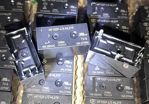 Relé de retención magnética HF182F-L 3-HL2TF con formato biestable de 5 pines para circuitos 1