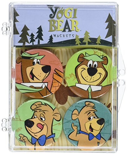Hanna-Barbera - Yogi Bear Magnets (Yogi Bear x2, Boo-Boo x2) Hanna-Barbera - Yogi Bear Magnets (Yogi Bear x2, Boo-Boo x2)