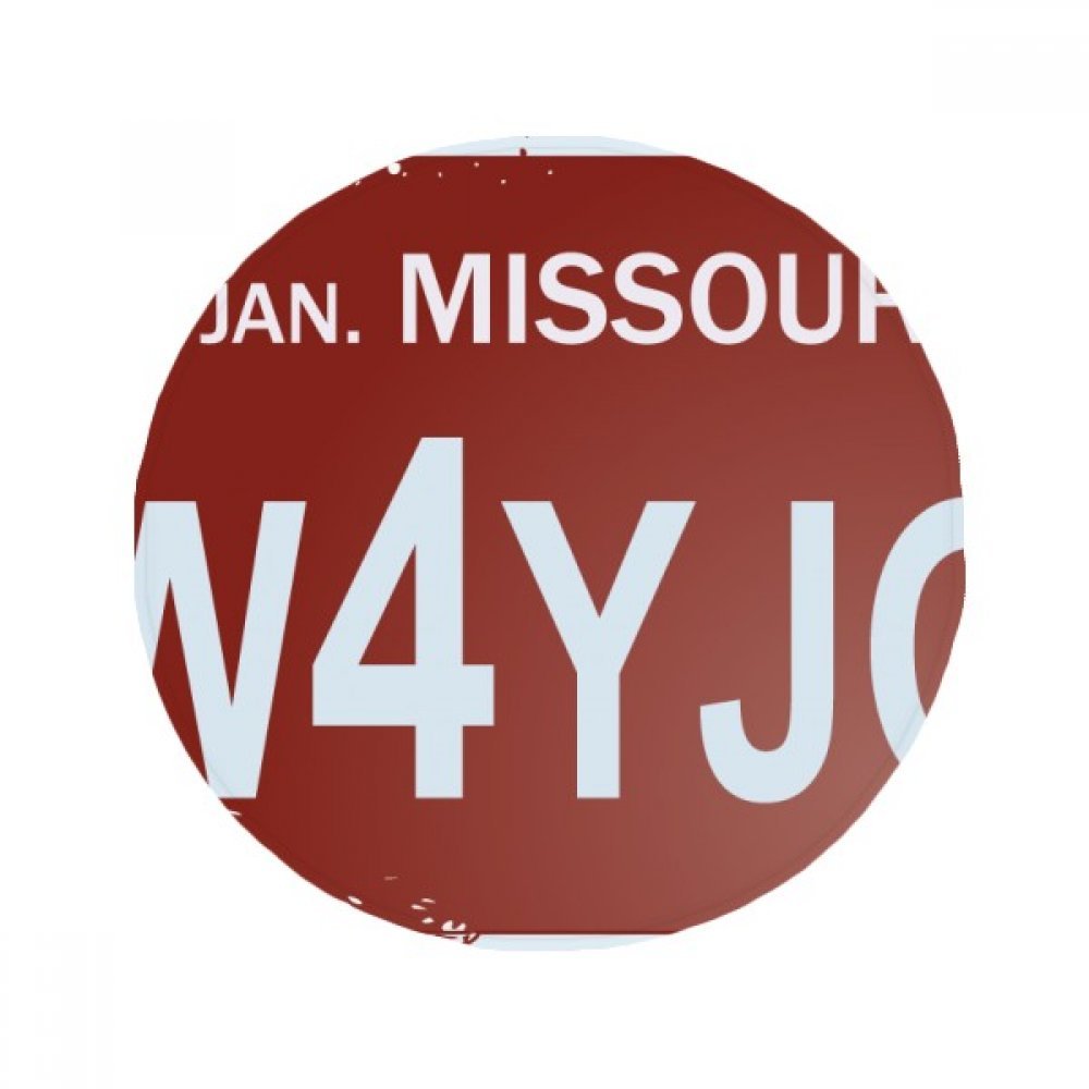 Tapis antidérapant rond 80 cm motif voiture américaine pour cuisine