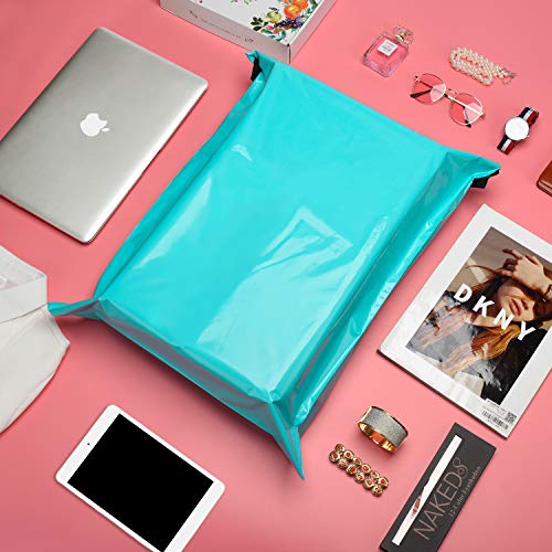 Image of Metronic Poly Mailers 19x24 100 Pack, Large Shipping Bags for Clothes | Strong Adhesive Waterproof Tear-resistant Mailing Bags, Shipping Envelopes, Postal Bags for Clothing, Small Business, Teal.