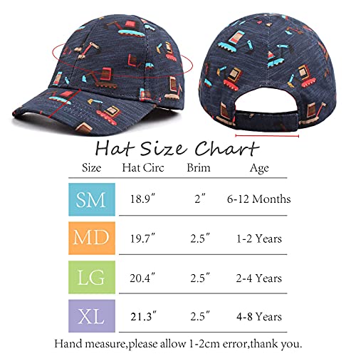 Pesaat Klassieke baby Baseball cap verstelbare leuke jongens meisjes zonnehoed katoen lente zomer kids vizier hoeden 2-6… - Image 7