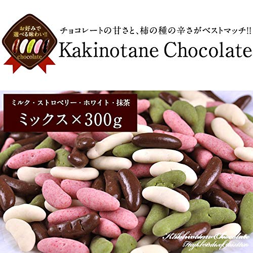 冬季限定 チョコ たっぷり リッチ仕様 柿の種 チョコミックス 300g メール便