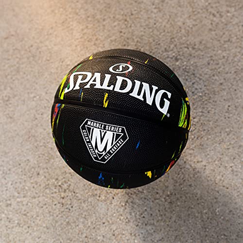 United Sports Spalding Marble Sz7 Ball Black Rainbow 7 – Ansicht 4