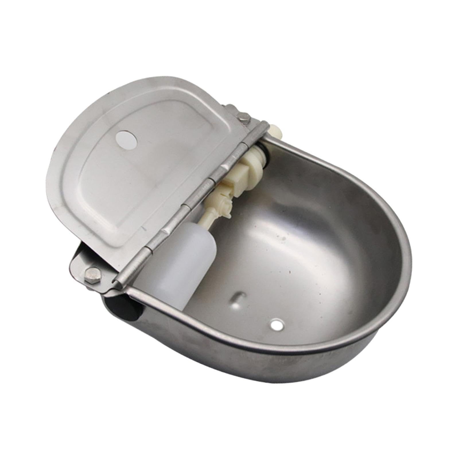 Automático de Acero Inoxidable de Alta Resistencia para Ovejas Y Caballos con Flotador. Adecuado para Animales de Granja Y Ganado, con Agujero