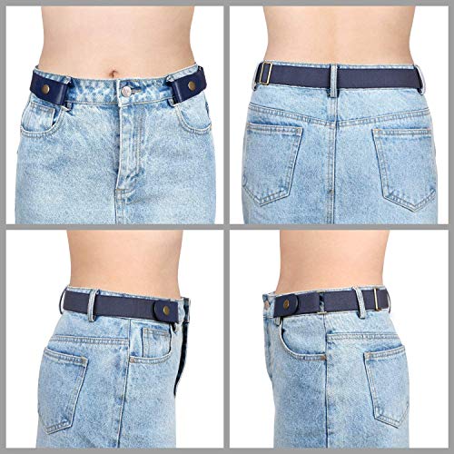 No Buckle Invisible Elastic Stretch Waist Belt for Mens and Womens Belt Jeans2