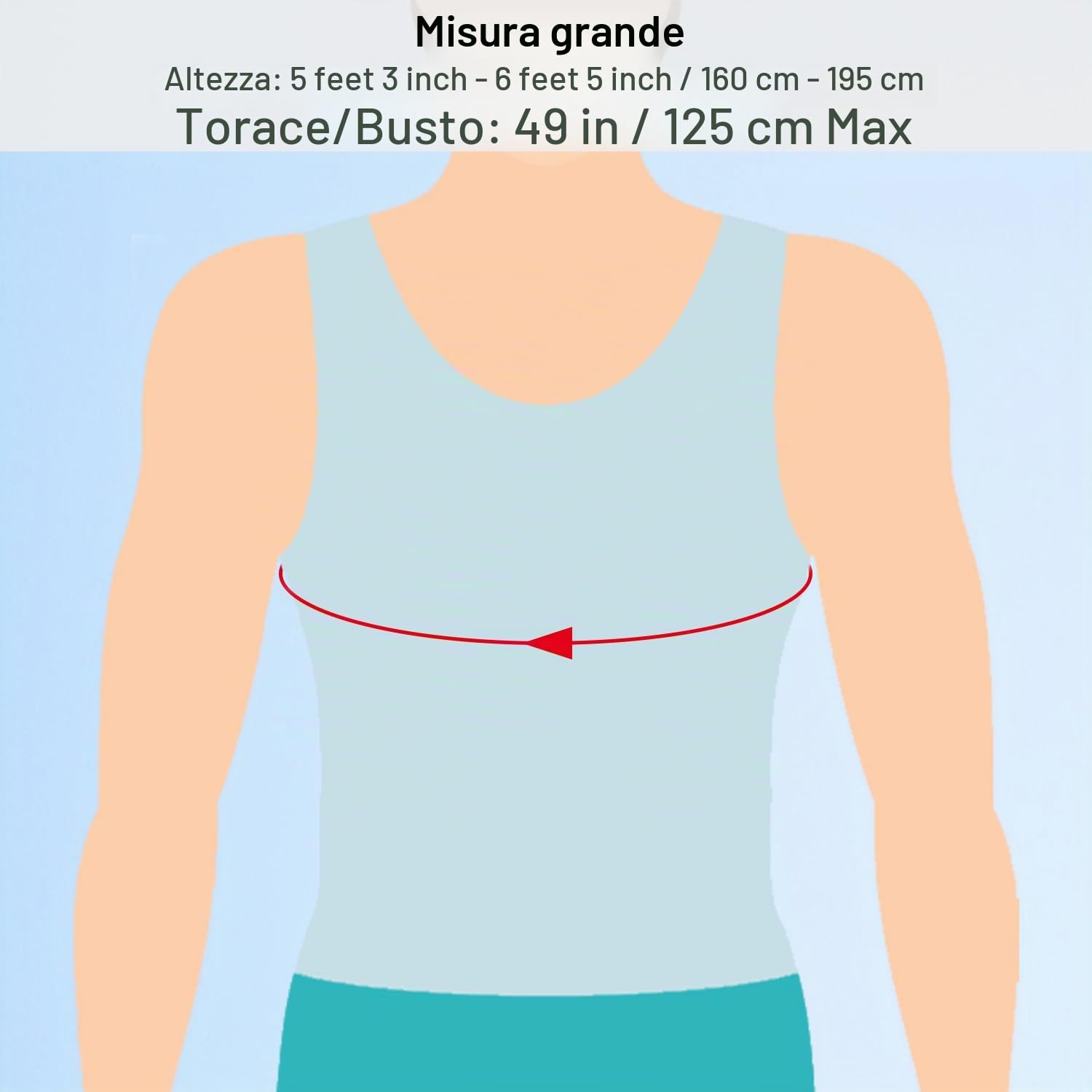 supregear Supporti per Spalle, Supporto Medico Regolabile per la Cuffia Dei Rotatori, Imbragatura Immobilizzante Traspirante, per la Dislocazione di Ossa Rotte e Fratturate (Misura Grande, Nero)