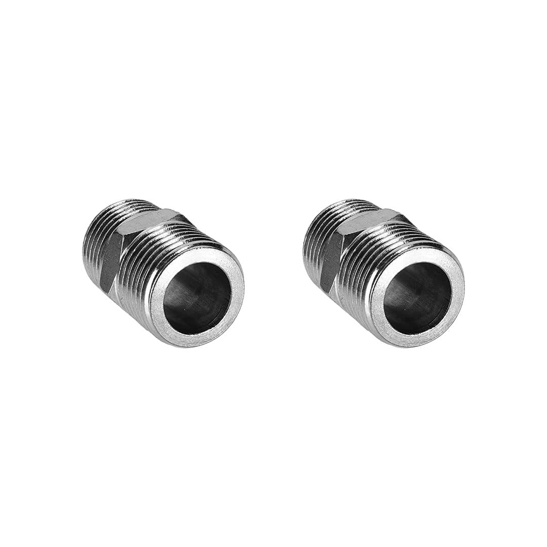 See full amazon price history chart for B K JAGAN & CO Hydraulic Hex Nipple Pipe Fitting Nipple (1/2 Inch x 1/2 Inch) B K JAGAN & CO Hydraulic Hex Nipple Pipe Fitting Nipple (1/2 Inch x 1/2 Inch) (B0CH52V576) Amazon Price History, Amazon Price Tracker