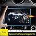 QHCP Navigation GPS Screen Steel Protection Film LCD Control Screen Stickers Protector for Ford Mustang 2015 2016 2017 2018 2019