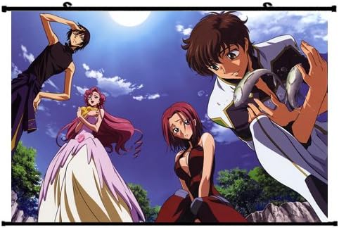 Code Geass Lelouch of the Rebellion Anime Wall Scroll Poster (24''16'') Support Customized