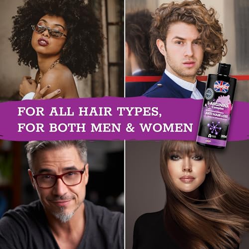 RONNEY Hair Growth Shampoo w/L-Arginine Complex - Professional Hair Loss Treatment for Women & Men - Natural Thickening Shampoo for Fine Brittle & Thinning Hair - Stimulate & Nourishe Scalp - 300 ml - Image 6