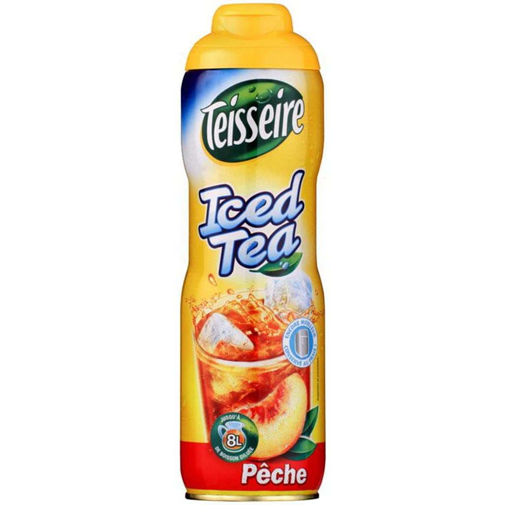 Teisseire Peach Iced Tea Syrup Grocery & Gourmet Food