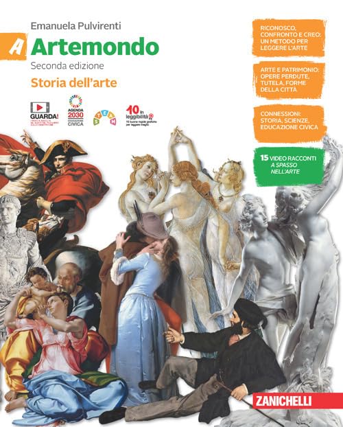 Artemondo. Storia dell'arte. Con Album e Linguaggio visivo e tecniche artistiche. Per la Scuola media. Con e-book (Vol. A-B