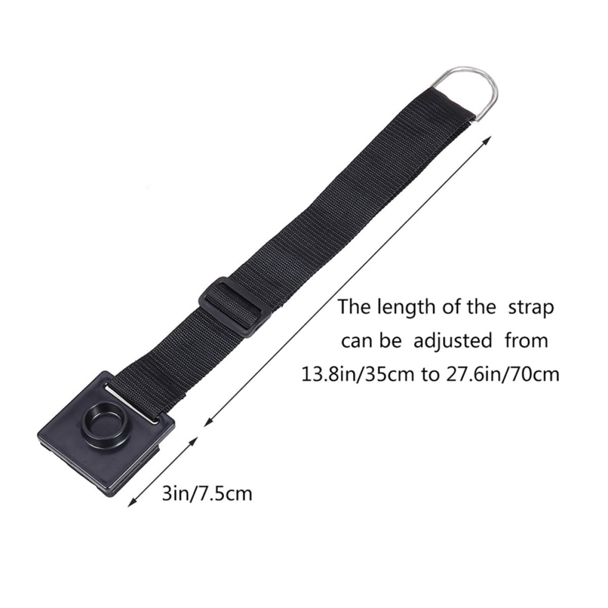 Gatuida Correa Antideslizante Soporte Plegable Ajustable para Violonchelo y Contrabajo de 40 a 70cm de Resina Negra Paquete de 4 Piezas para Estabilidad Segura
