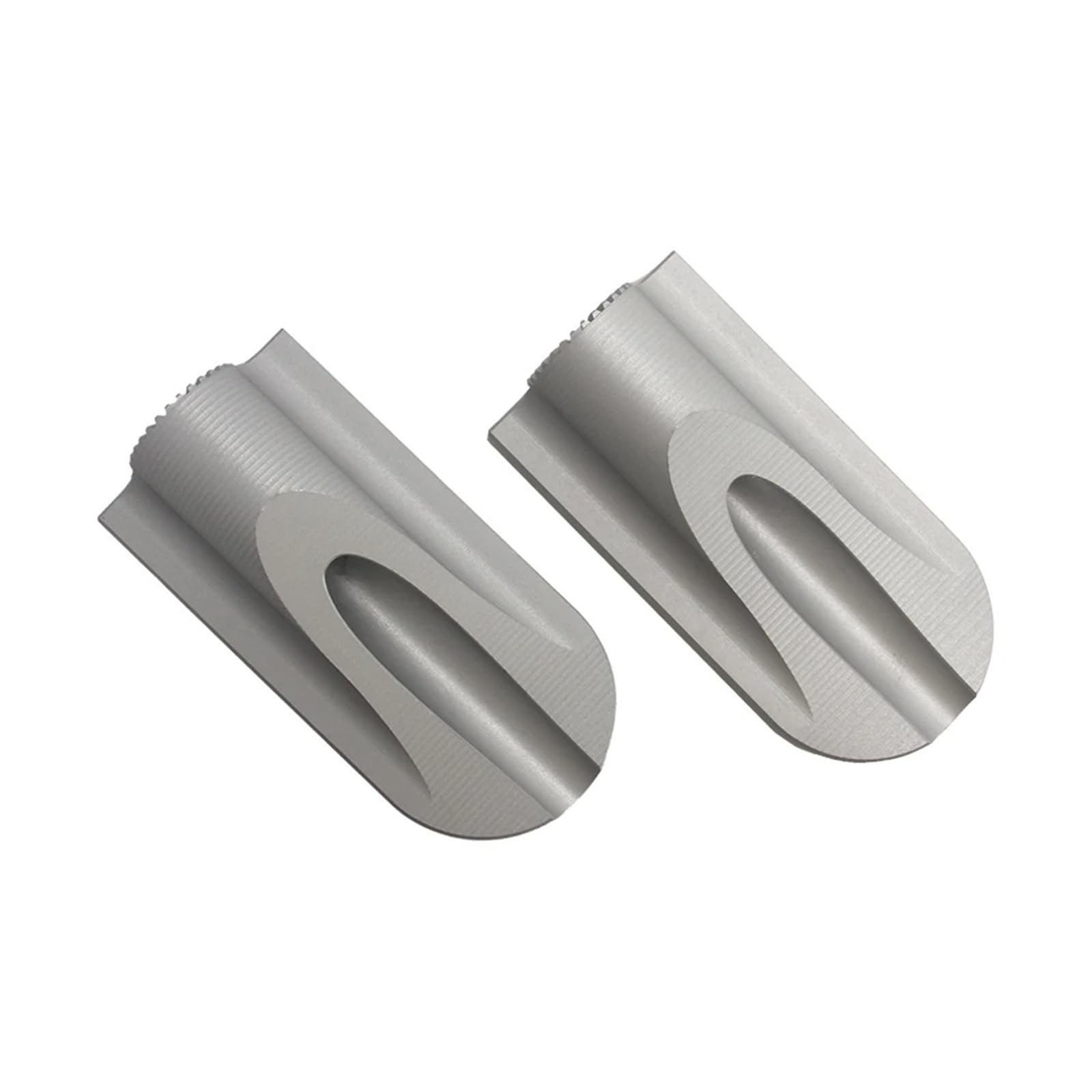 Poggiapiedi Girevoli A 360° Pedane For Il Pilota Adatte For YAMAHA Tenere 700 XTZ700 TENERE700 Rally Edition Pedane Ribassate Ed Estensibili Accessori di aggiornamento di ricambio(Silver)