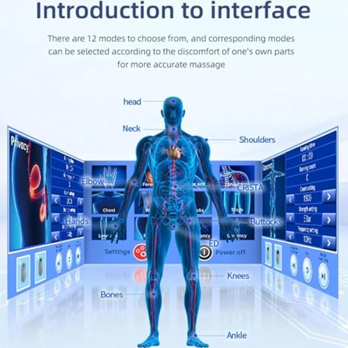 LYDZUSDP Shockwave ED Therapy Machine Pneumatic Joint and Muscle Pain Relief Massager Extracorporeal Shock Wave Device for Erectile Dysfunction Ed Treatment