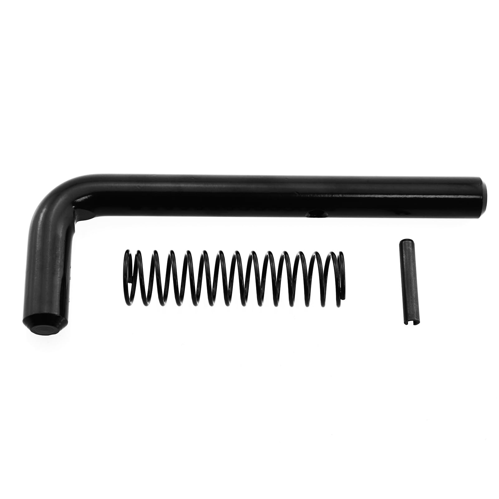 CChiai 2 Sets 819T Trailer Door Latch Lock Kit Spring Latch Repair Kit for Multi Functional Heavy Duty Lock Trailer Door Replacement Pin Compatible with Carry On Luggage Black