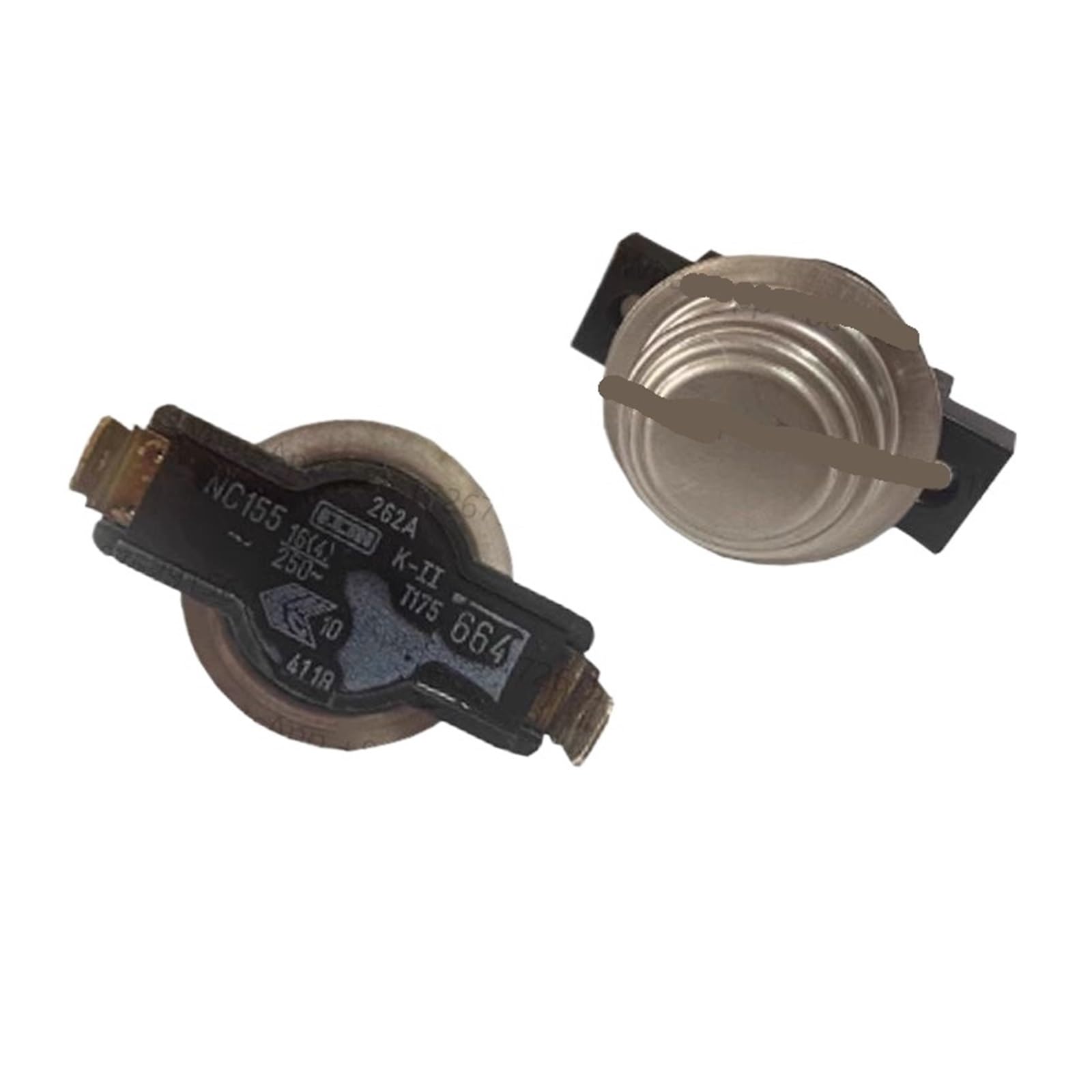 Termostato NC155 para secadora LG con interruptor de control y sonda térmica de alarma