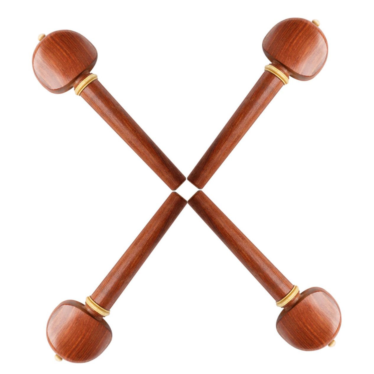 SHOWERORO Piroli Di Accordatura in Legno Di Palissandro Per Violoncello, Set Da 4 Pezzi, Accessori Per Strumenti a Corda, Per Regolazione Tensione Corde e Prestazioni Musicali
