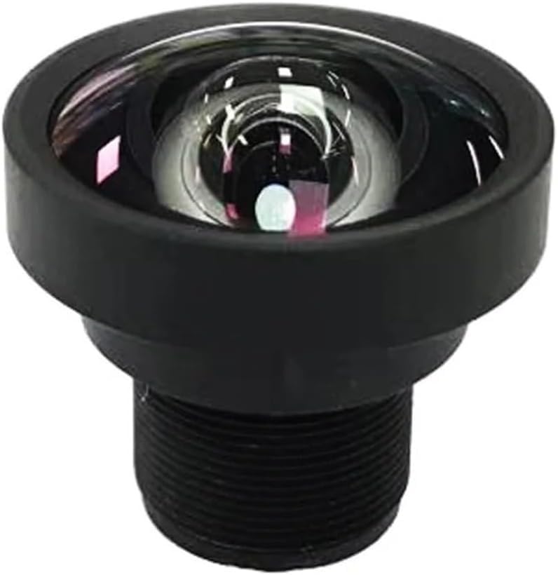 MINZIHAO CCTV Lens 8MP 2.2mm 1/2.5 inch IR Distortionless F1.8 M12 Mount with 650nm IR Filter for Camera Multilayer Coating