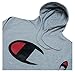 Champion Hoodie for Men Big And Tall Mens Oversized Pullover Fleece Sweatshirt Heather Grey