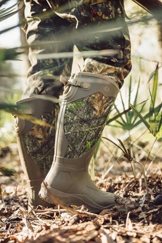 Image of LaCrosse 17 inch Alpha Agility Snake Boots for Men Featuring Waterproof Rubber, Eva Soles, and Snake Guard Toe Protection